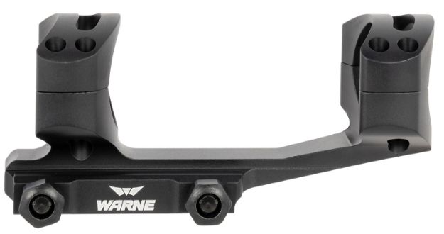 Picture of Warne X-Skel Scope Mount/Ring Combo For Msr Extended 34Mm Tube Cantilever Mount Ultra High Rings 1.44" Mount Height Black Anodized Steel Aluminum 