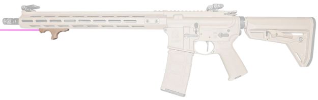 Picture of Viridian Hs1 Flat Dark Earth Polymer Handstop With Infrared Laser For M-Lok 