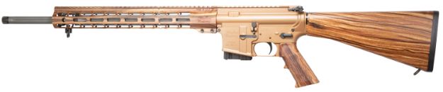 Picture of Windham Weaponry R20fssfts Vex Wood Stock Series 5.56X45mm Nato 20" 5+1 Coyote Brown Hard Coat Anodized Rec Woodgrain Dipped A2 Fixed Stock/Polymer Grip Right Hand Includes Hard Case 