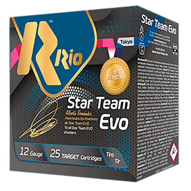 Picture of Rio Ammunition Star Team Training Training 12 Gauge 2.75" 1 Oz 8 Shot 25 Per Box/ 10 Cs 