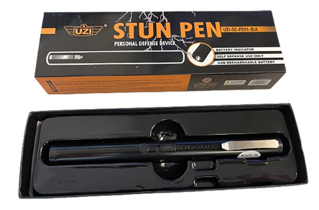 Picture of Uzi Accessories Stun Pen Black Aluminum 