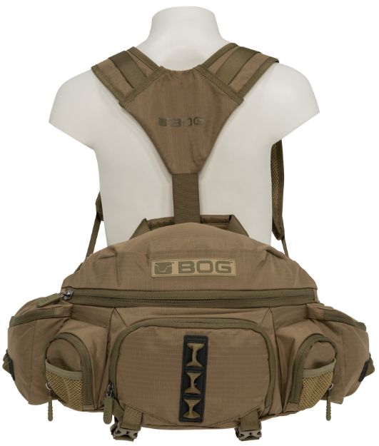 Picture of Bog-Pod Ultimatum Hunting Fanny Pack Made Of Tear Resistant Nylon With Od Green Finish, Ykk Zippers, 1000 Cu.In Volume & Padded Eva Waist Belt 