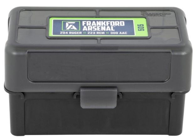 Picture of Battenfeld Hinge-Top Ammo Box 17 Cal 204 Cal 223 Cal Black High Density Polymer 50Rd 