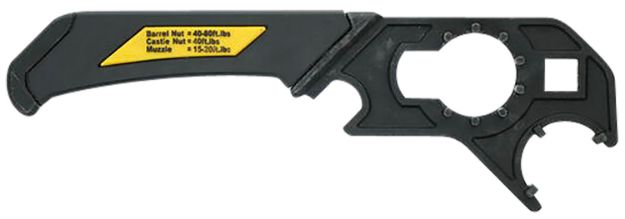 Picture of Wheeler Professional Armorer's Wrench Black/Yellow Steel Ar Platform Firearm 1 Pieces 