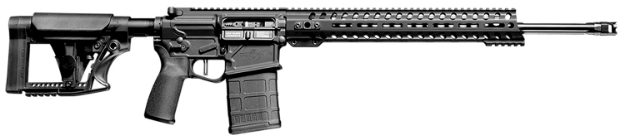 Picture of Patriot Ordnance Factory Rogue Prescott 6.5 Creedmoor 20" Di 20+1 Black Anodized Rec 14.50" Renegade M-Lok Stainless Steel Fluted Barrel Black Adjustable Stock Black Polymer Mft Grip Right Hand 