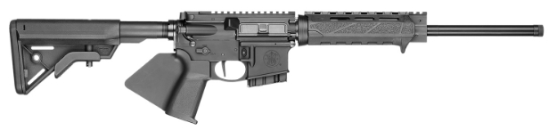 Picture of Smith & Wesson Volunteer Xv *Ca Compliant 5.56X45mm Nato 16" Tb 10+1 Matte Black Rec Bcm M-Lok Handguard Black Fixed B5 Bravo Stock Black California Paddle Grip Right Hand 