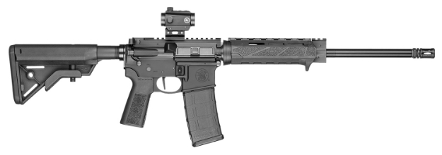 Picture of Smith & Wesson Volunteer Xv 5.56X45mm Nato 16" 30+1 Matte Black Rec Bcm M-Lok Handguard Black Adjustable B5 Bravo Stock B5 Type 23 Grip Right Hand Includes Crimson Trace Red Dot 