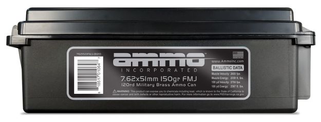 Picture of Ammo Inc Signature Hunting 7.62X51mm Nato 150 Gr Full Metal Jacket (Fmj) 120 Per Box/ 6 Cs 
