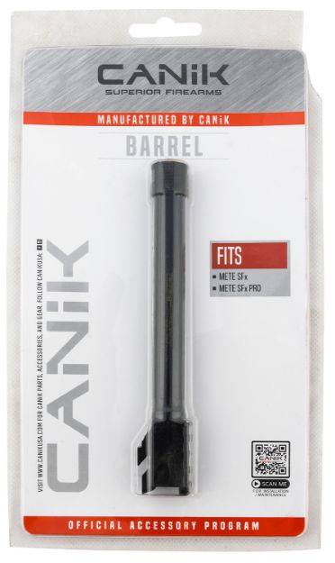 Picture of Century Arms Mete Sfx 9Mm Luger Black Steel Fluted/Threaded Match Grade Barrel Fits Mete, Sfx Mete, Sfx Pro 