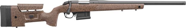 Picture of Bergara Rifles B-14 Hmr 22-250 Rem 5+1 24" Threaded Barrel, Graphite Black Cerakote, Black Speckled Brown Stock 