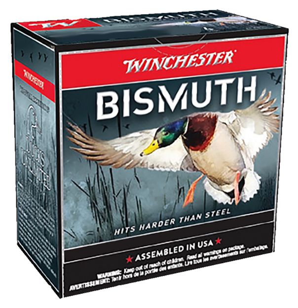 Picture of Winchester Ammo Bismuth 20 Gauge 3" 1 1/8 Oz 1300 Fps Tin-Plated Bismuth 4 Shot 25 Bx/10 Cs 