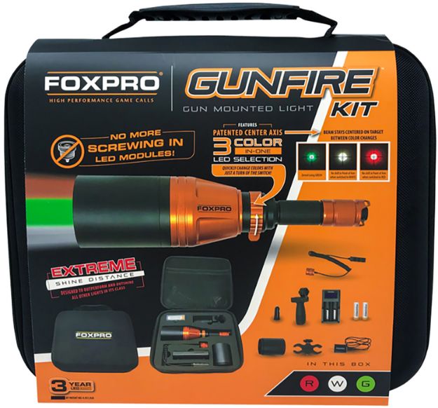 Picture of Foxpro Gunfire Kit Gun Fire Kit Orange/Black Metal White/Green/Ir Filter 