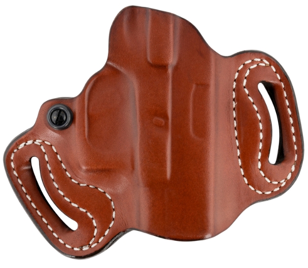 Picture of Desantis Gunhide Mini Slide Owb Tan Leather Belt Slide Compatible W/Most Glock Belt 1.75" Wide Right Hand 