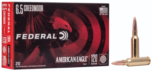 Picture of Federal American Eagle Rifle 6.5 Creedmoor 120 Gr Total Metal Jacket (Tmj) 20 Per Box/ 10 Cs 