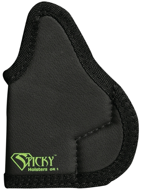 Picture of Sticky Holsters Or-1 Black/Green Latex Free Rubber Fits Sig P938/Kimber Micro 9 Ambidextrous 