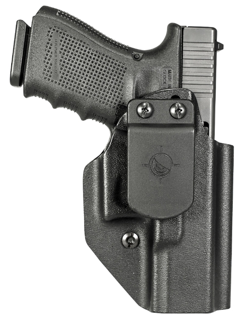 Picture of Mission First Tactical Appendix Holster Iwb/Owb Black Polymer Belt Clip Fits Glock 19/23/44 Ambidextrous 