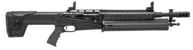 Picture of Garaysar Ft. Myers Fear-19S 12 Gauge 16+1 3" 20" Barrel W/Muzzle Break, Rotary Magazine, Black Metal Finish, Fixed Stock W/ Adjustable Cheek Riser 