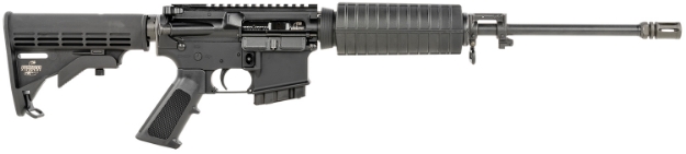 Picture of Bushmaster Qrc *Ca Compliant 5.56X45mm Nato 16" 10+1 Black Rec/Barrel Black 6 Position Collapsible Stock Black Polymer Grip Right Hand 