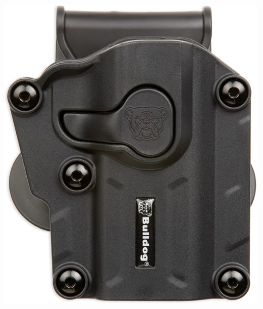 Picture of Bulldog Max Multi Fit Owb Black Polymer Paddle Fits Sig P250/P320 Fits S&W M&P 9/40/45 Fullsize Right Hand 