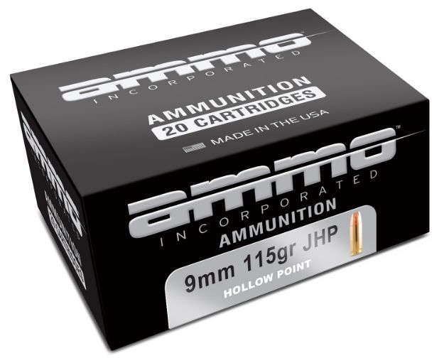 Picture of Ammo Inc Signature Self Defense 9Mm Luger 115 Gr Jacketed Hollow Point (Jhp) 20 Per Box/ 10 Cs 