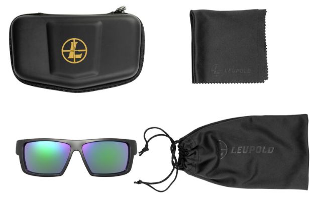 Picture of Leupold Performance Wear Switchback Emerald Mirror Lens Polycarbonate Matte Black Frame 