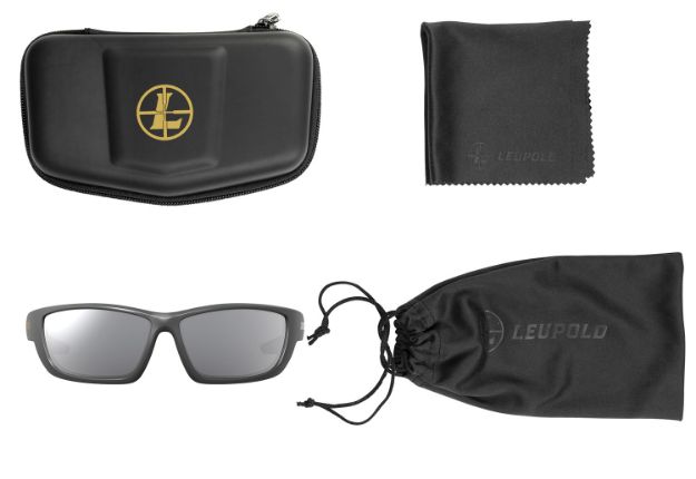 Picture of Leupold Performance Wear Cheyenne Shadow Gray Flash Lens Polycarbonate Matte Black Frame 