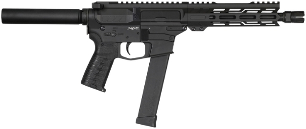 Picture of Cmmg Banshee Mk10 10Mm Auto 8" 30+1 Black Nitride Barrel Black Magpul Moe Cmmg 6 Position Ripbrace 