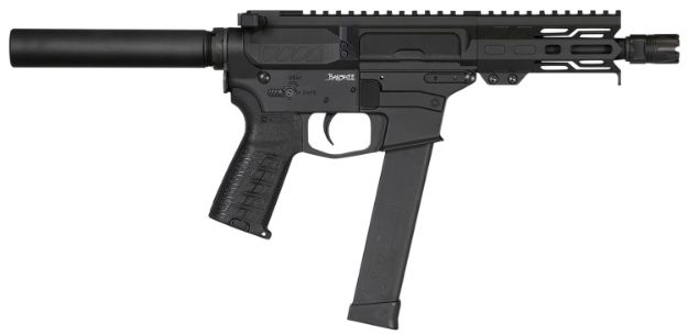 Picture of Cmmg Banshee Mkg 45 Acp 5" 26+1 Armor Black Cerakote Rec Black Nitride Barrel Black Magpul Moe Grip 