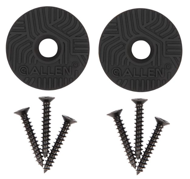 Picture of Allen Disc Gun & Tool Magnet Set Black Metal Screw On 2 Pk 