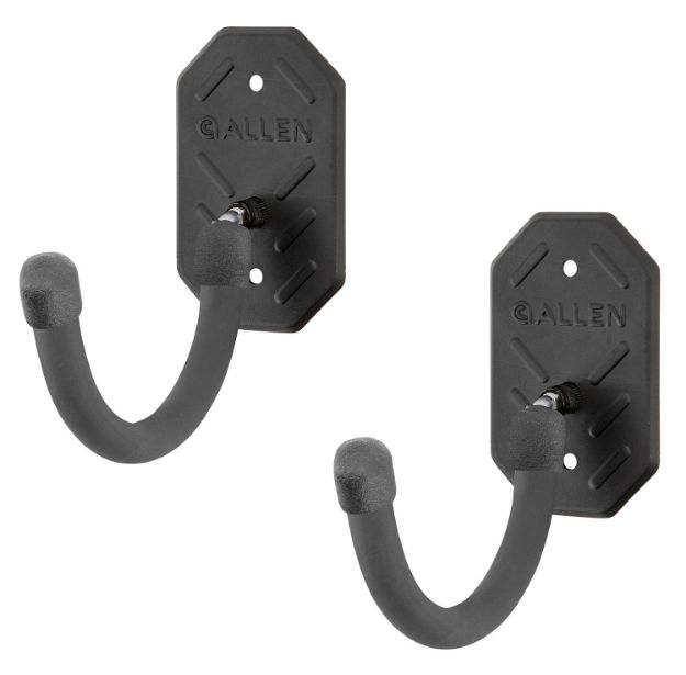 Picture of Allen Defender Hooks Black Steel Screw On 3.50" Long 2 Pk 