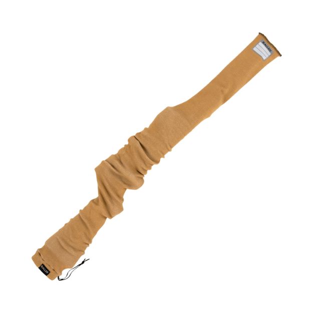 Picture of Allen Firearm Sock Made Of Coyote Silicone-Treated Knit With Custom Id Labeling Holds Rifles With Scope Or Shotguns 52" L X 3.75" W Interior Dimensions 