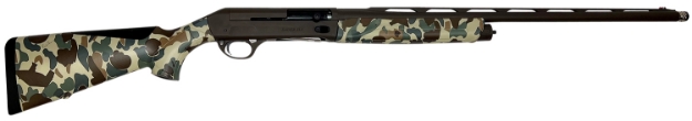 Picture of Sauer Sl-5 Waterfowl 12 Gauge 3.5" 3+1 28", Brown Cerakote Barrel/Rec, Fred Bear Old School Camo Furniture, Lpa Front Sight, 5 Ext. Chokes Included 