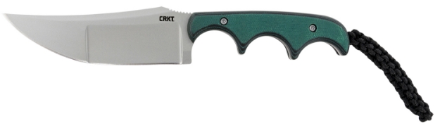 Picture of Crkt Minimalist Katana 3.56" Fixed Plain Bead Blasted 8Cr13mov Ss Blade/ Green Resin Infused Fiber Handle Includes Lanyard 