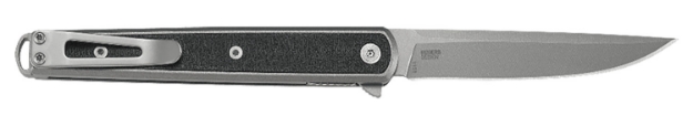 Picture of Crkt Seis 3.32" Folding Plain Bead Blasted 4116 Stainless Steel Blade/Black Grn Handle Includes Pocket Clip 