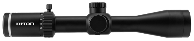 Picture of Riton Optics 3 Primal Black Hardcoat Anodized 4-16X 44Mm 30Mm Tube Dhr Reticle Features Throw Lever 