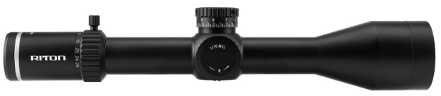 Picture of Riton Optics 5 Conquer Black Hardcoat Anodized 4-28X 56Mm 34Mm Tube Illuminated Red Tpsr Reticle Features Throw Lever 