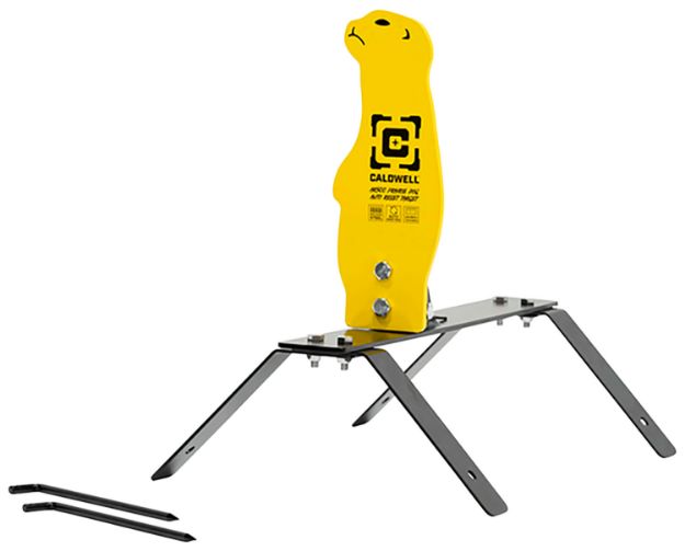 Picture of Caldwell Auto Reset Rifle Yellow Ar500 Steel Prairie Dog Includes Ground Stakes 