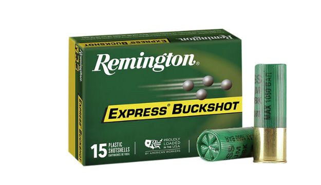 Picture of Remington Ammunition Express Buckshot 12 Gauge 2.75" 00 Buck Shot 15 Per Box/ 5 Cs 