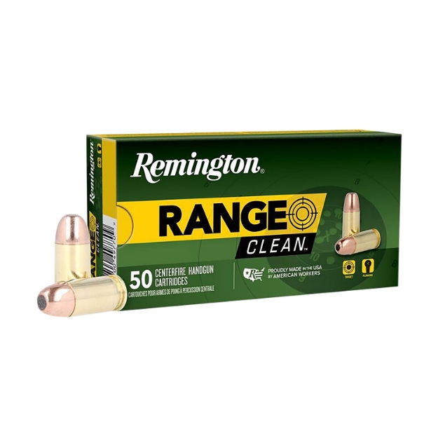 Picture of Remington Ammunition Range Clean 380 Acp 95 Gr Flat Nose Enclosed Base (Fneb) 50 Per Box/ 10 Cs 