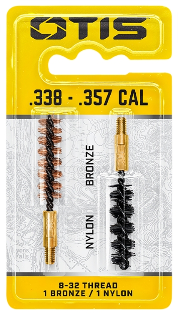 Picture of Otis Bore Brush Set 35/338/357 Cal 8-32" Thread 2" Long Bronze/Nylon Bristles 1 Set 