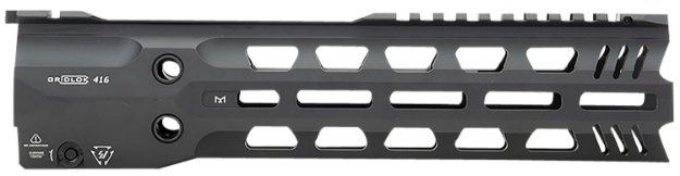 Picture of Strike Industries Gridlok-416-L-145 Gridlok Lightspeed With Quick Detach System 14.50"L 1.57"D M-Lok Black Aluminum For Hk 416, Hk Mr556, M27 Iar 