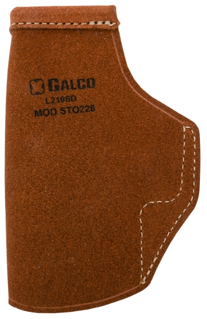 Picture of Galco Stow-N-Go Iwb Natural Leather Belt Clip Fits Glock 19X/19 Gen1-5/23 Gen2-5 Right Hand 