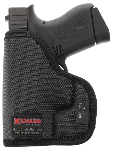 Picture of Galco Stukon-U Black Gripper Shell Pocket Fits S&W M&P Shield/Glock 33/Taurus G2c Ambidextrous 