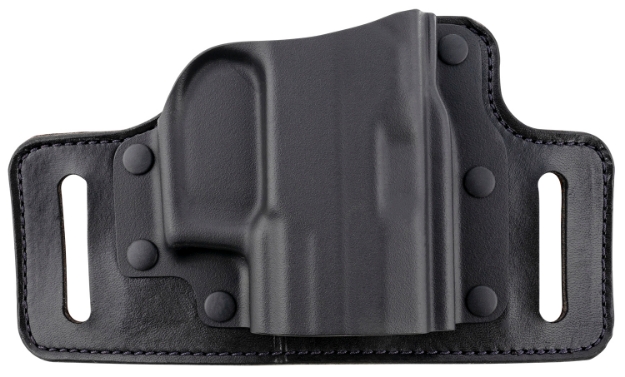 Picture of Galco Tacslide Owb Black Kydex/Leather Belt Slide Fits Beretta Apx Fits Taurus G3 Fits Sig M18 Right Hand 