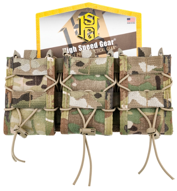 Picture of High Speed Gear Taco Shingle Mag Pouch Triple Multicam Nylon Molle Compatible W/ Rifle 