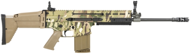 Picture of Fn Scar 17S Nrch 7.62X51mm Nato 16.25" Barrel 20+1, Multicam Receiver, Fde Telescoping Side-Folding Stock With Adjustable Cheekpiece, Optics Ready 