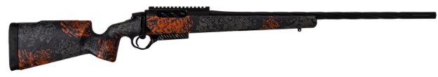 Picture of Seekins Precision Havak Ph2 6.5 Creedmoor Caliber With 5+1 Capacity, 24" Barrel, Black Metal Finish & Urban Shadow Camo Synthetic Stock Right Hand (Full Size) 