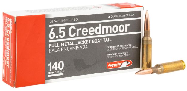 Picture of Aguila Target & Range Rifle 6.5 Creedmoor 140 Gr Full Metal Jacket Boat-Tail (Fmjbt) 20 Per Box/ 25 Cs 