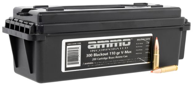 Picture of Ammo Inc Signature V-Max 300 Blackout 110 Gr Hornady V-Max (Vmx) 200 Per Box/ 6 Cs 