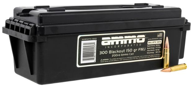Picture of Ammo Inc Signature Hunting 300 Blackout 150 Gr Full Metal Jacket (Fmj) 200 Per Box/ 6 Cs 